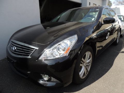 Black Obsidian Infiniti G 37 x AWD Sedan.  Click to enlarge.