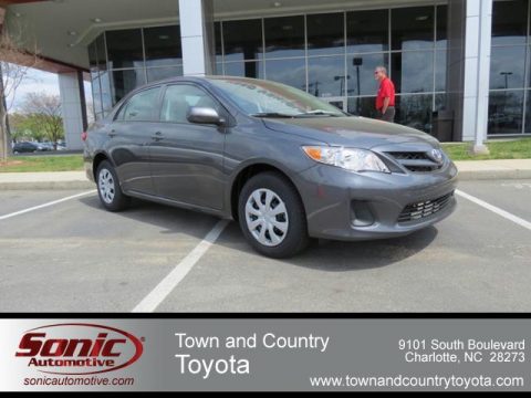 Magnetic Gray Metallic Toyota Corolla L.  Click to enlarge.