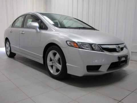 Alabaster Silver Metallic Honda Civic LX-S Sedan.  Click to enlarge.