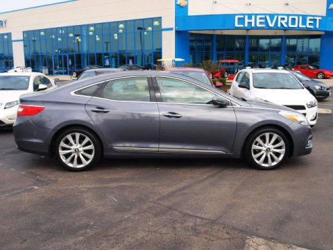 Smoke Gray Metallic Hyundai Azera .  Click to enlarge.