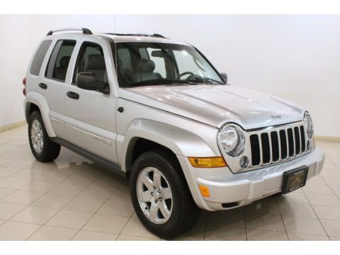 Bright Silver Metallic Jeep Liberty Limited 4x4.  Click to enlarge.