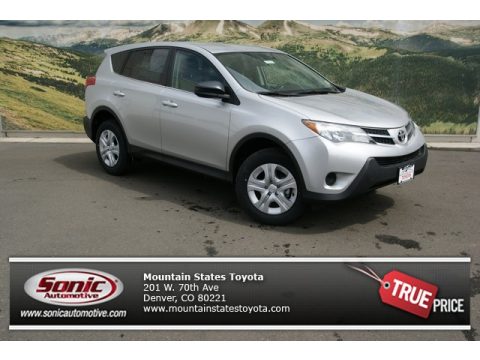 Classic Silver Metallic Toyota RAV4 LE AWD.  Click to enlarge.