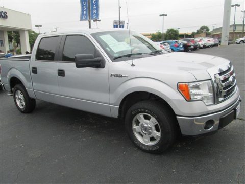 Ingot Silver Metallic Ford F150 XLT SuperCrew.  Click to enlarge.