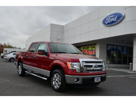 Ruby Red Metallic Ford F150 XLT SuperCrew. Click to enlarge. Ruby Red Metallic Ford F150 XLT SuperCrew. Click to enlarge.