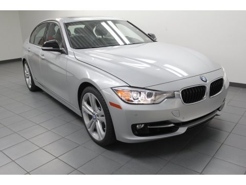 Glacier Silver Metallic BMW 3 Series 335i Sedan.  Click to enlarge.