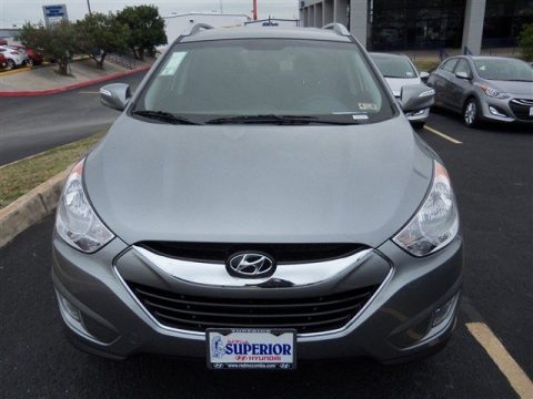 Graphite Gray Hyundai Tucson Limited.  Click to enlarge.