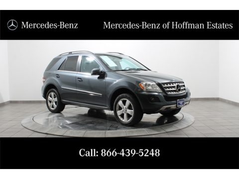 Steel Grey Metallic Mercedes-Benz ML 350 4Matic.  Click to enlarge.