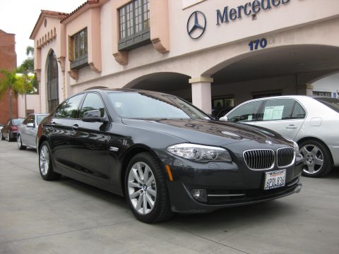 Dark Graphite Metallic BMW 5 Series 528i Sedan.  Click to enlarge.