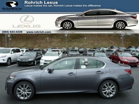 Nebula Gray Pearl Lexus GS 350 AWD.  Click to enlarge.