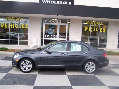 Steel Grey Metallic Mercedes-Benz C 300 Sport 4Matic.  Click to enlarge.