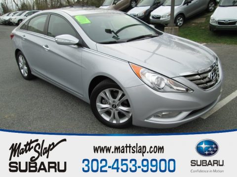 Radiant Silver Hyundai Sonata Limited.  Click to enlarge.