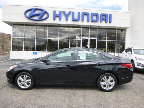 Midnight Black Hyundai Sonata GLS. Click to enlarge. Midnight Black Hyundai Sonata GLS. Click to enlarge.