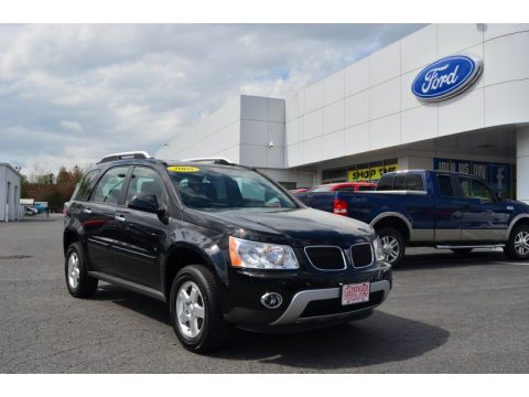 Black Pontiac Torrent AWD.  Click to enlarge.