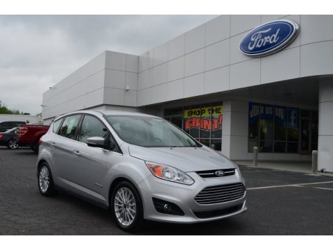 Ingot Silver Ford C-Max Hybrid SEL.  Click to enlarge.