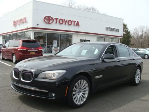 Black Sapphire Metallic BMW 7 Series 750Li xDrive Sedan.  Click to enlarge.