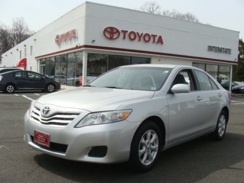 Classic Silver Metallic Toyota Camry LE.  Click to enlarge.