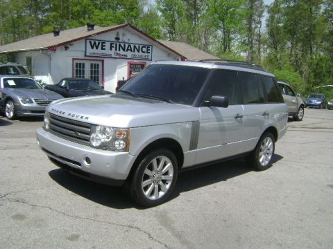 Zambezi Silver Metallic Land Rover Range Rover HSE.  Click to enlarge.