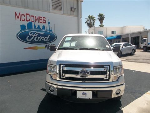 Ingot Silver Metallic Ford F150 XLT SuperCrew.  Click to enlarge.