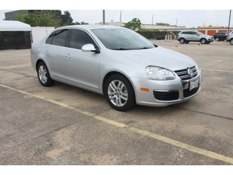 Reflex Silver Metallic Volkswagen Jetta TDI Sedan.  Click to enlarge.