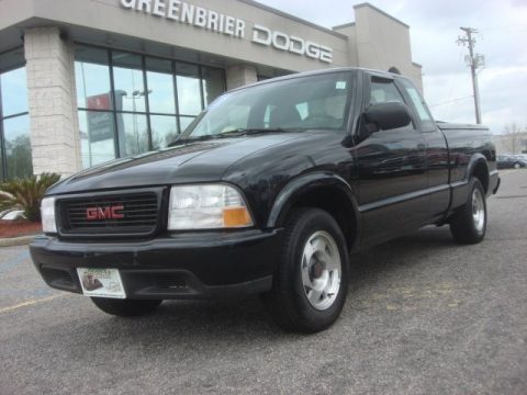 Onyx Black GMC Sonoma SLS Extended Cab.  Click to enlarge.