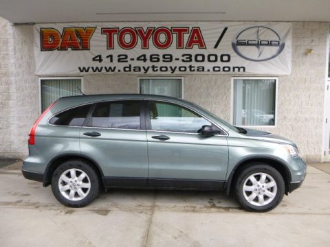 Opal Sage Metallic Honda CR-V SE 4WD.  Click to enlarge.