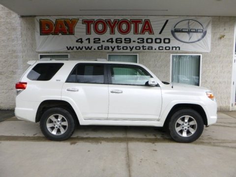 Blizzard White Pearl Toyota 4Runner SR5 4x4.  Click to enlarge.
