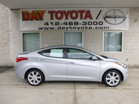 Silver Hyundai Elantra Limited.  Click to enlarge.