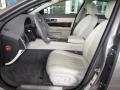  2011 Jaguar XF Ivory White/Oyster Grey Interior #2