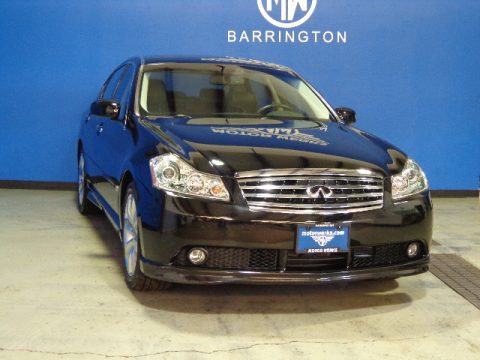 Black Obsidian Infiniti M 45 Sedan.  Click to enlarge.