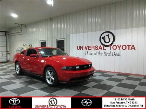 Race Red Ford Mustang GT Premium Coupe.  Click to enlarge.