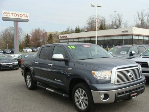 Slate Gray Metallic Toyota Tundra Limited CrewMax 4x4.  Click to enlarge.