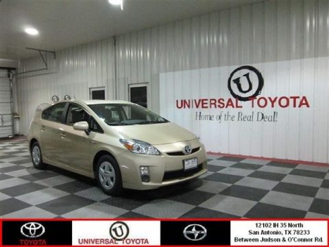 Sandy Beach Metallic Toyota Prius Hybrid II. Click to enlarge. Sandy Beach Metallic Toyota Prius Hybrid II. Click to enlarge.