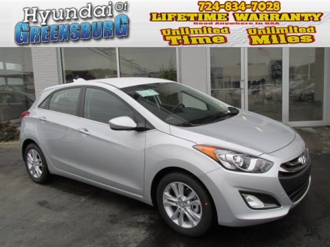 Silver Hyundai Elantra GT.  Click to enlarge.