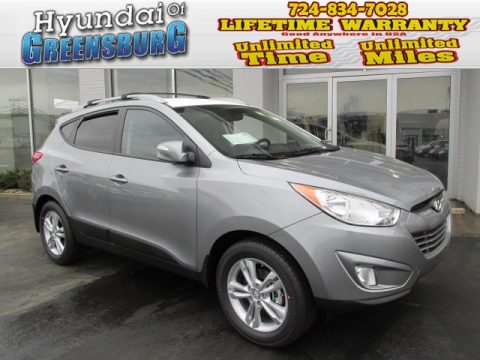 Graphite Gray Hyundai Tucson GLS AWD. Click to enlarge. Graphite Gray Hyundai Tucson GLS AWD. Click to enlarge.