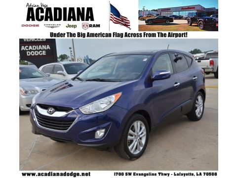 Iris Blue Hyundai Tucson Limited AWD. Click to enlarge. Iris Blue Hyundai Tucson Limited AWD. Click to enlarge.