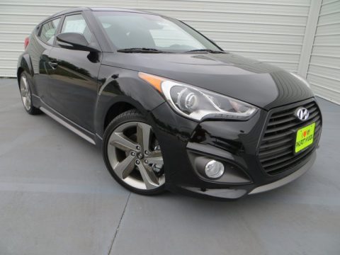 Ultra Black Hyundai Veloster Turbo. Click to enlarge. Ultra Black Hyundai Veloster Turbo. Click to enlarge.