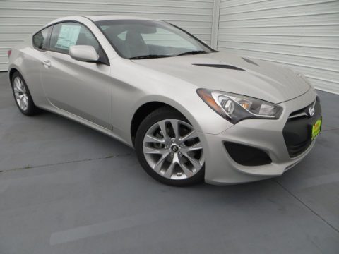 Platinum Metallic Hyundai Genesis Coupe 2.0T Premium.  Click to enlarge.
