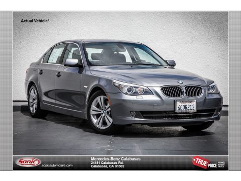 Space Grey Metallic BMW 5 Series 528i Sedan.  Click to enlarge.
