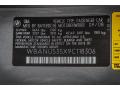 Info Tag of 2009 BMW 5 Series 528i Sedan #20