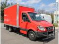 Front 3/4 View of 2010 Mercedes-Benz Sprinter 3500 Chassis Moving Truck #6
