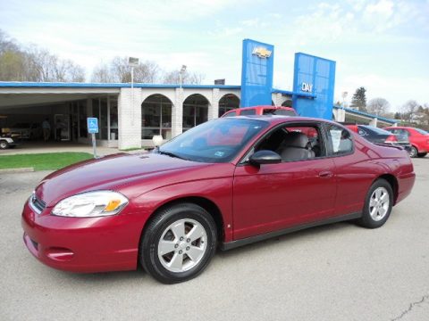 Sport Red Metallic Chevrolet Monte Carlo LT.  Click to enlarge.
