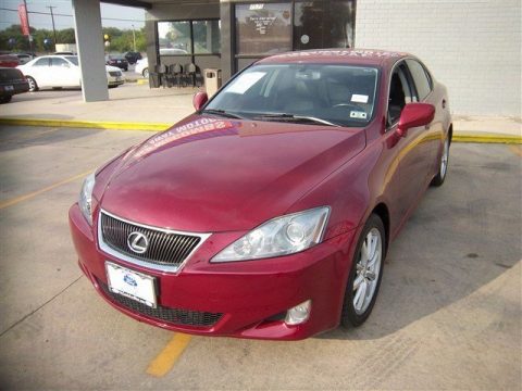 Matador Red Mica Lexus IS 250 AWD.  Click to enlarge.