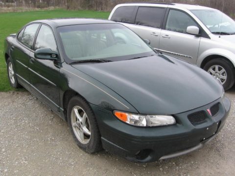 Dark Forest Green Metallic Pontiac Grand Prix GT Sedan.  Click to enlarge.