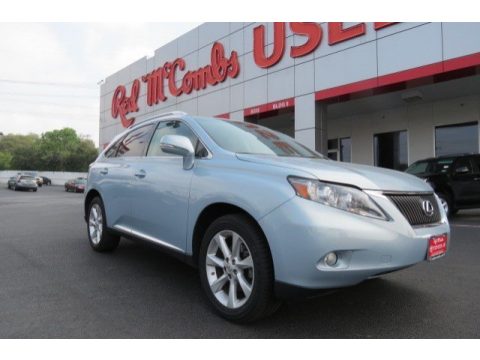 Cerulean Blue Metallic Lexus RX 350.  Click to enlarge.
