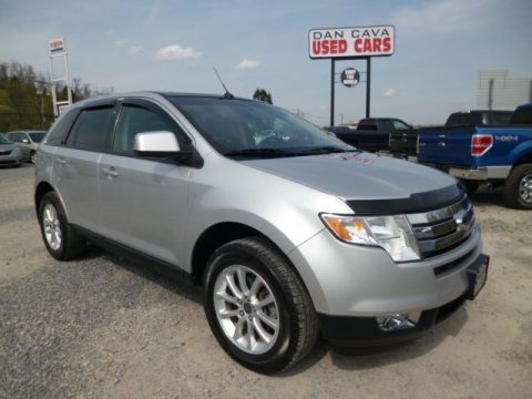 Brilliant Silver Metallic Ford Edge SEL AWD.  Click to enlarge.