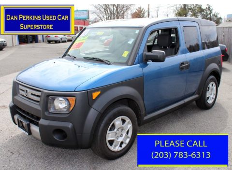 Atomic Blue Metallic Honda Element LX AWD.  Click to enlarge.