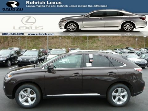 Fire Agate Pearl Lexus RX 350 AWD.  Click to enlarge.