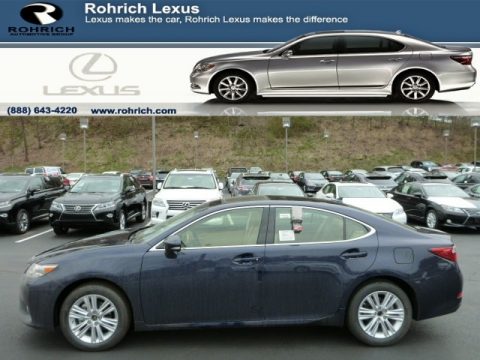 Deep Sea Blue Mica Lexus ES 350.  Click to enlarge.
