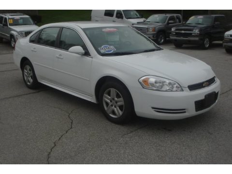 Summit White Chevrolet Impala LS.  Click to enlarge.