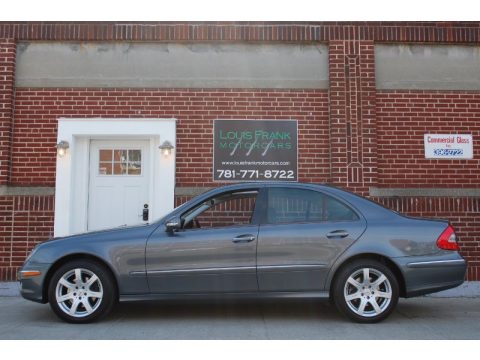 Flint Grey Metallic Mercedes-Benz E 350 4Matic Sedan.  Click to enlarge.